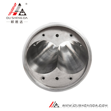 Granulador de ABS peletizador cónico doble tornillo doble y cilindro de barril fabricante de zhoushan COLMONOY Stellite BIMETALLIC